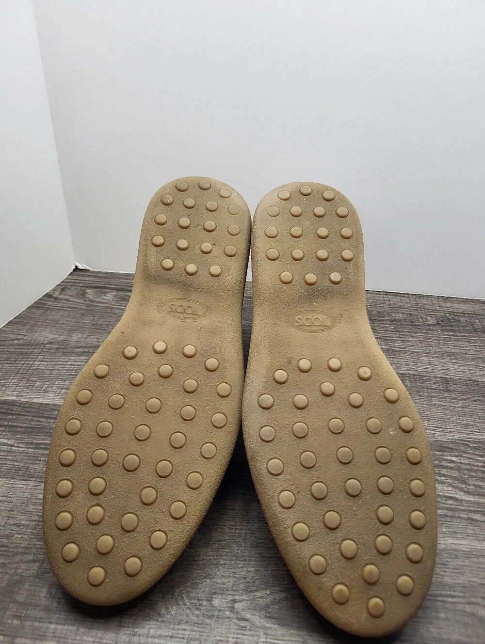 Tods Mens Tan Suede Chukka Boots Desert Lace Up Made in Italy Size 9Uk 10 Us